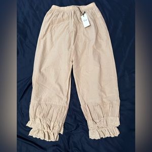 Jaded Gypsy Heirloom Simple Cream Pants